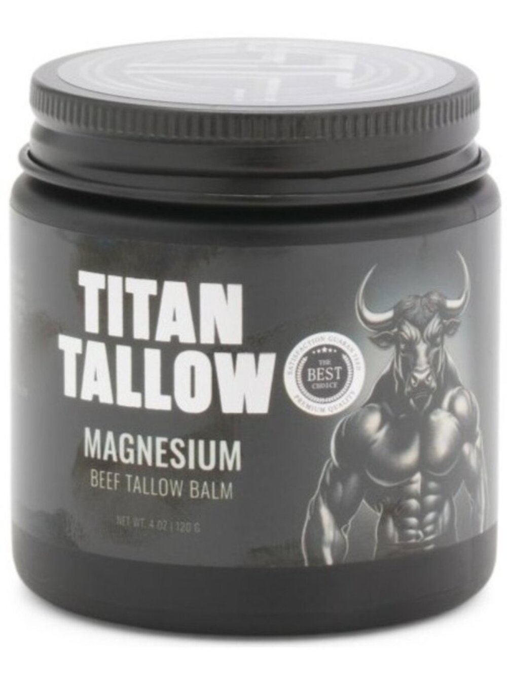 TITAN TALLOW Unscented Beef Tallow Balm With Magnesium for Skin,‎ Muscles, Sleep